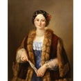 thumbnail image 1 of Portrait Of Carlotta Parisi Petrottini Poster Print (24 x 36), 1 of 2
