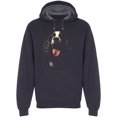 thumbnail image 1 of Portrait Of Cocker In Dark Hoodie Men -Image by Shutterstock, Male Large, 1 of 2