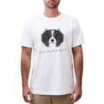 thumbnail image 1 of Portrait Of Dog Printed Cotton Short Sleeves Round neck Men T-shirt MTS_00 M, 1 of 1