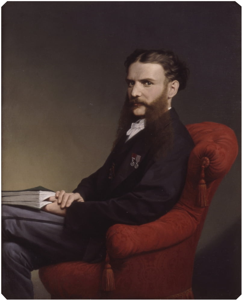 Portrait Of Domenico Cariolato Canvas Art - (18 x 24)