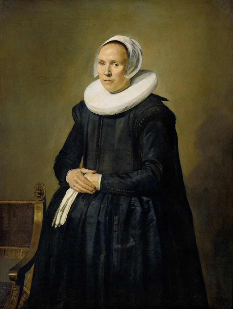 Portrait Of Feyntje Van Steenkiste Canvas Art - (18 x 24)