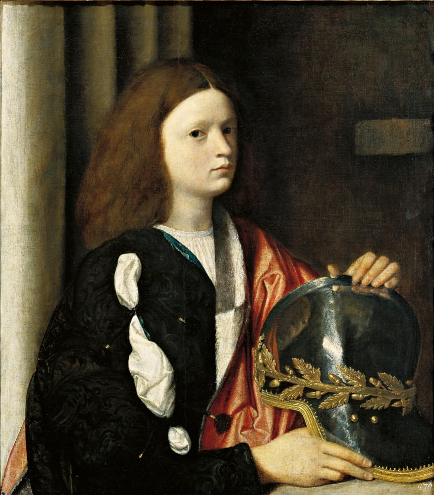Portrait Of Francesco Maria I Della Rovere Canvas Art - (18 x 24)