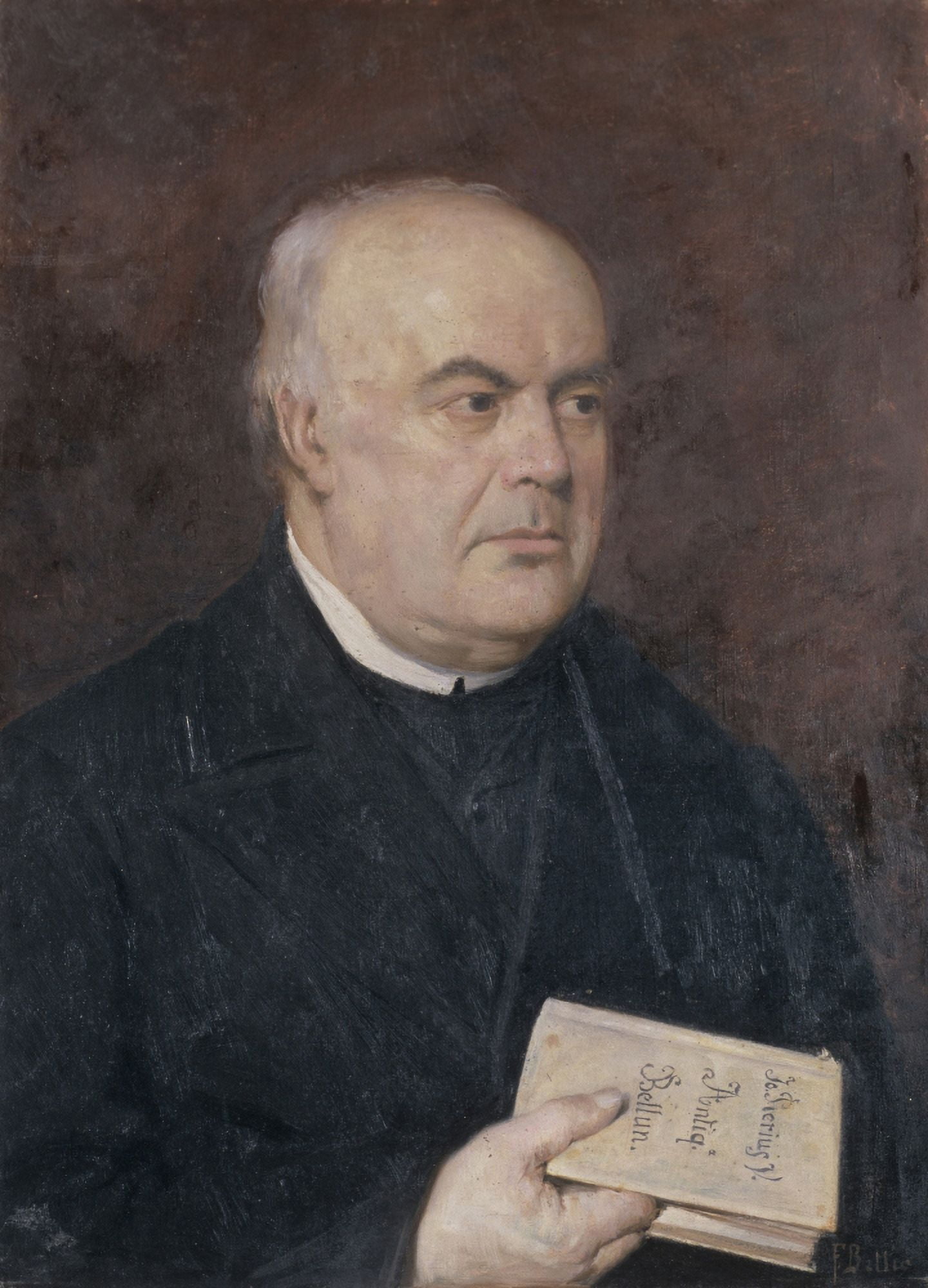 Portrait Of Francesco Pellegrini Canvas Art - (18 x 24)