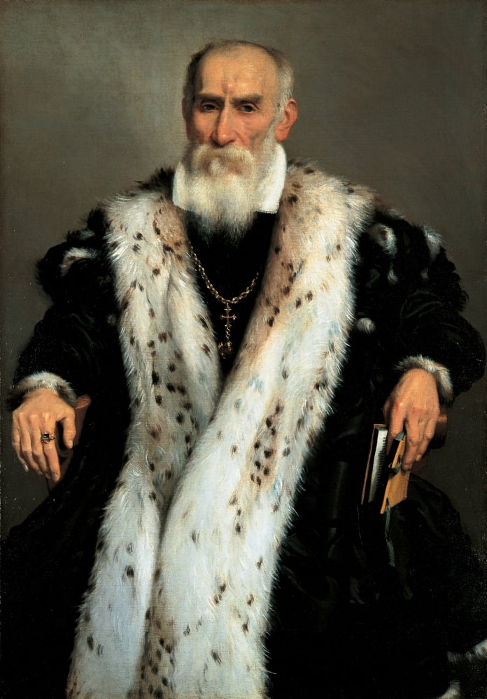 Portrait Of Gian Gerolamo Albani Canvas Art - (18 x 24)