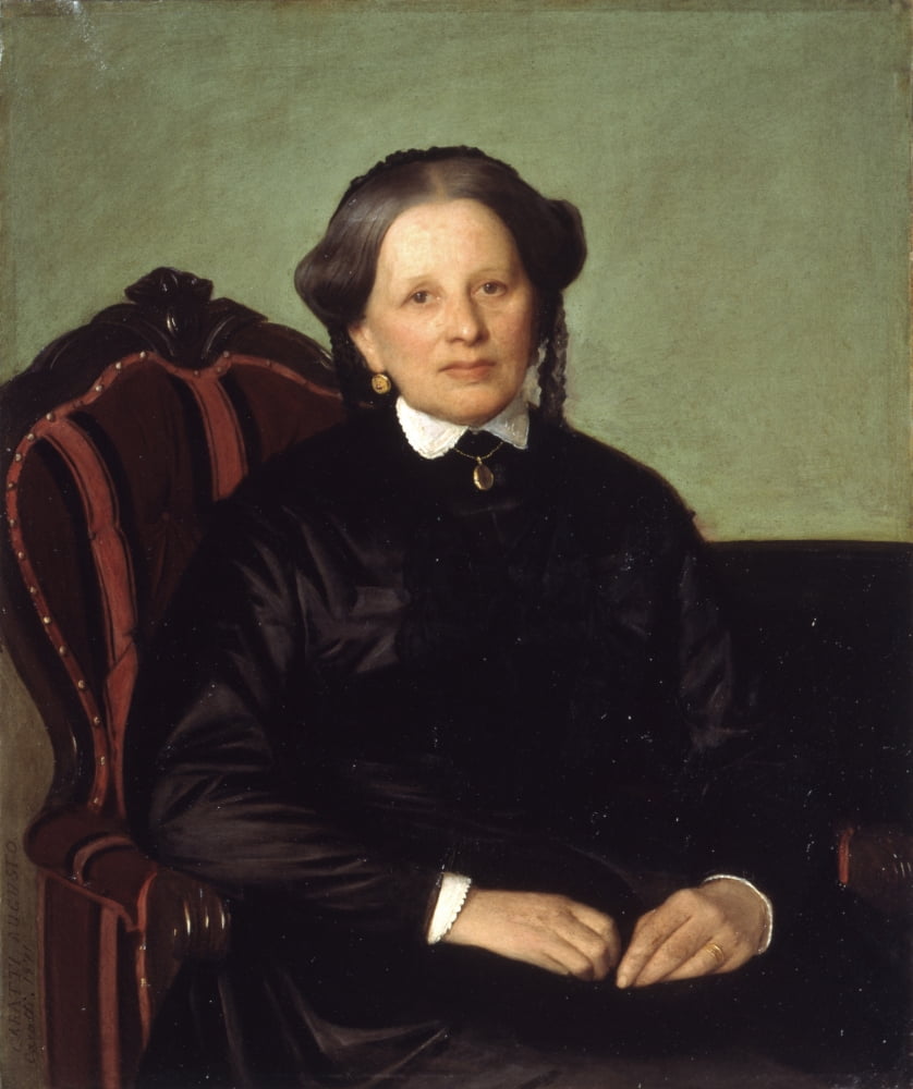 Portrait Of Giuditta Boldrin Fantoni Canvas Art - (24 x 36)