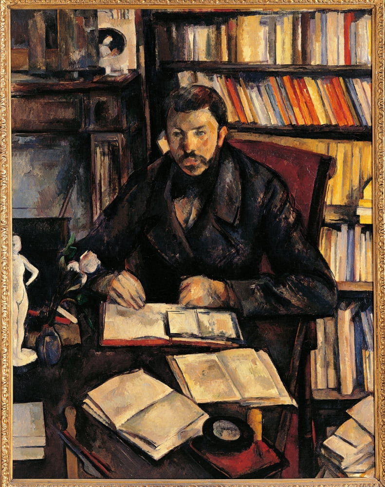 Portrait Of Gustave Geffroy Canvas Art - (18 x 24)