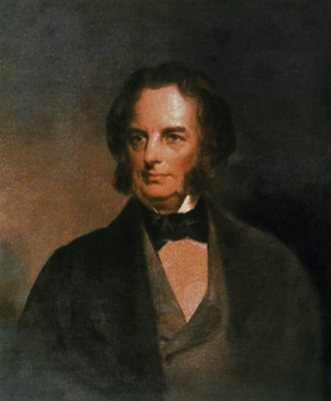 Portrait Of H Wadsworth Longfellow Thomas Buchanan Read (1822-1872 American) Canvas Art - Thomas Buchanan Read (18 x 24)
