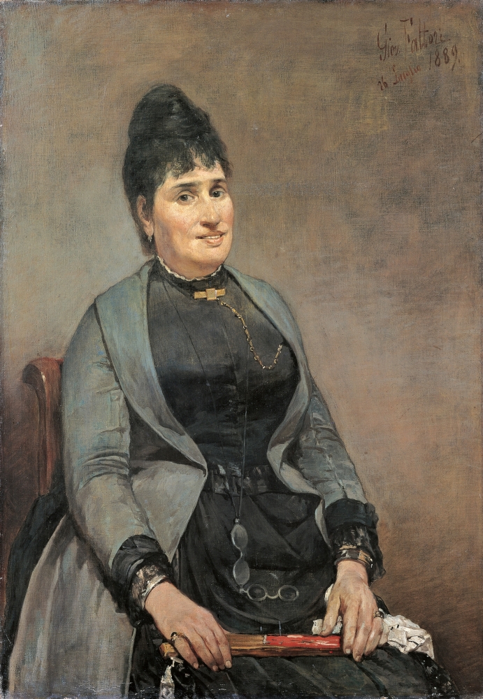 Portrait Of His Second Wife Canvas Art - (24 x 36)