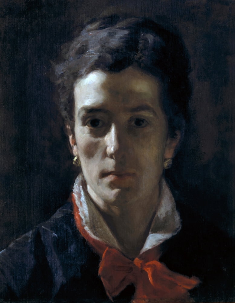 Portrait Of His Sister Canvas Art - (18 x 24)