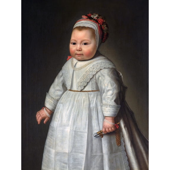 Portrait Of Jacoba Bontemantel Baby Painting Extra Large XL Wall Art Poster Print