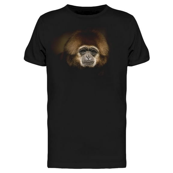 Portrait Of Lazy Monkey T-Shirt Men -Image by Shutterstock, Male Large