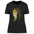 thumbnail image 1 of Portrait Of Leopard Walking   T-Shirt Women -Image by Shutterstock, Female x-Large, 1 of 2