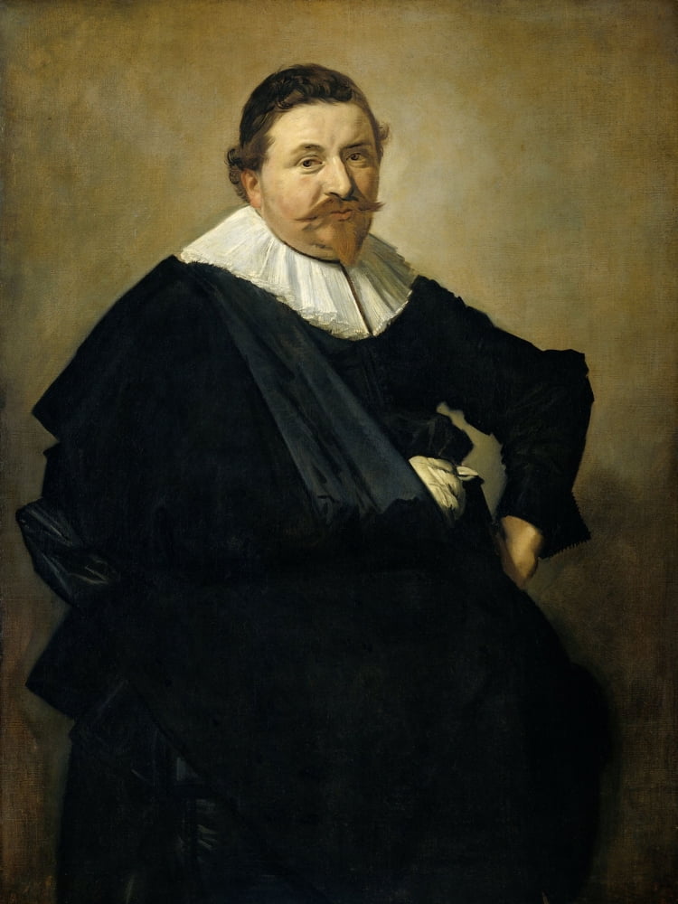 Portrait Of Lucas De Clercq Canvas Art - (18 x 24)
