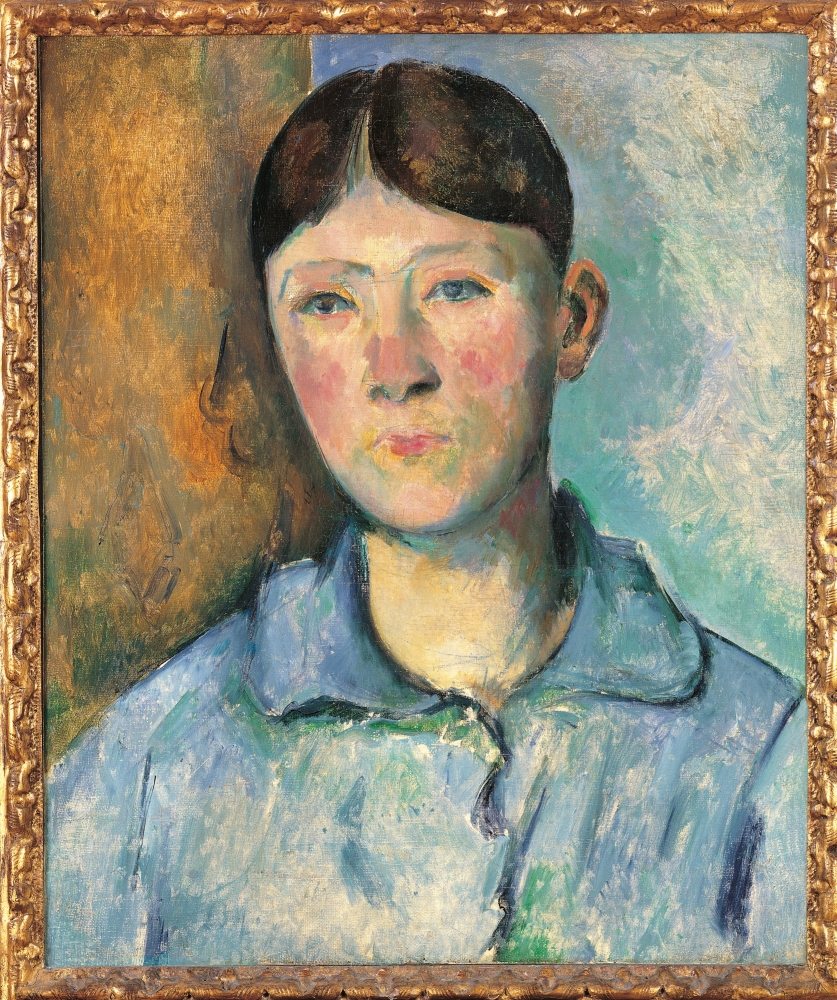 Portrait Of Madame Czanne Canvas Art - (18 x 24)