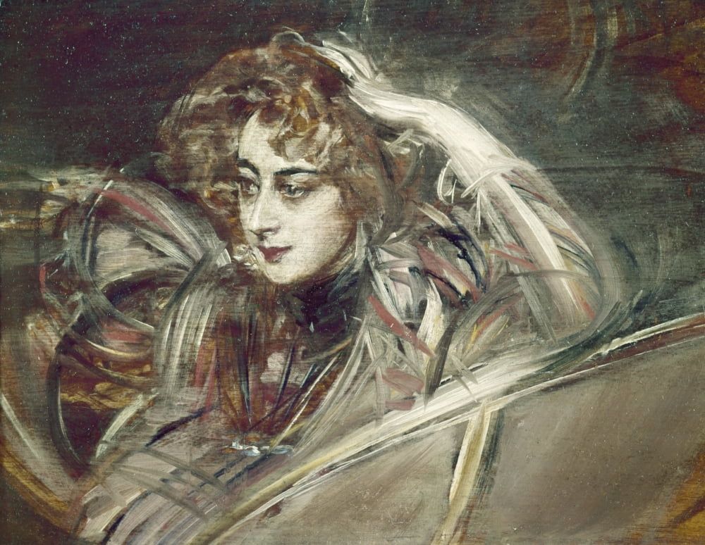 Portrait Of Madame X Melancholia (Ritratto Di Madame X Canvas Art -  (24 x 18)