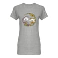 thumbnail image 1 of Portrait Of Magic Unicorns  Shaped T-Shirt Women -Image by Shutterstock, Female Large, 1 of 2