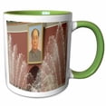 thumbnail image 1 of 3drose, Portrait of Mao, Tiananmen Square Beijing, China-as07 Pox0499 - Pete Oxford, 11oz Two-tone Green Mug, 1 of 6