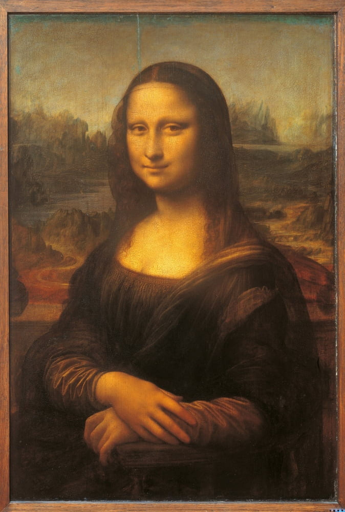 Portrait Of Monna Lisa Of Giocondo (The Gioconda) Canvas Art - (18 x 24)