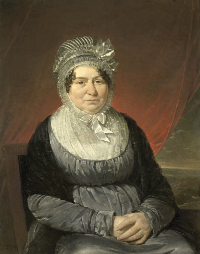Portrait Of Mrs Brak-Haskenhoff Canvas Art - (18 x 24)