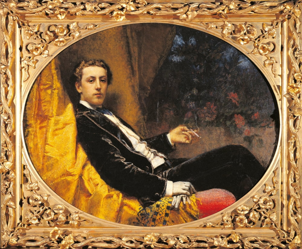 Portrait Of Nicola Massa Canvas Art - (24 x 18)