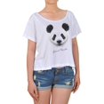 thumbnail image 1 of Portrait Of Panda Printed 100% Cotton Short Sleeves Fashion Croptop WTS_08 L, 1 of 1