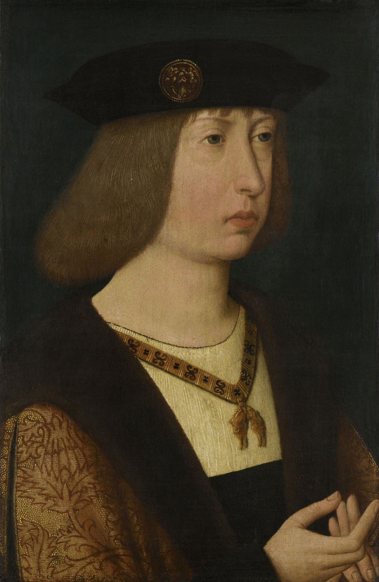 Portrait Of Philip The Fair Canvas Art - (18 x 24)