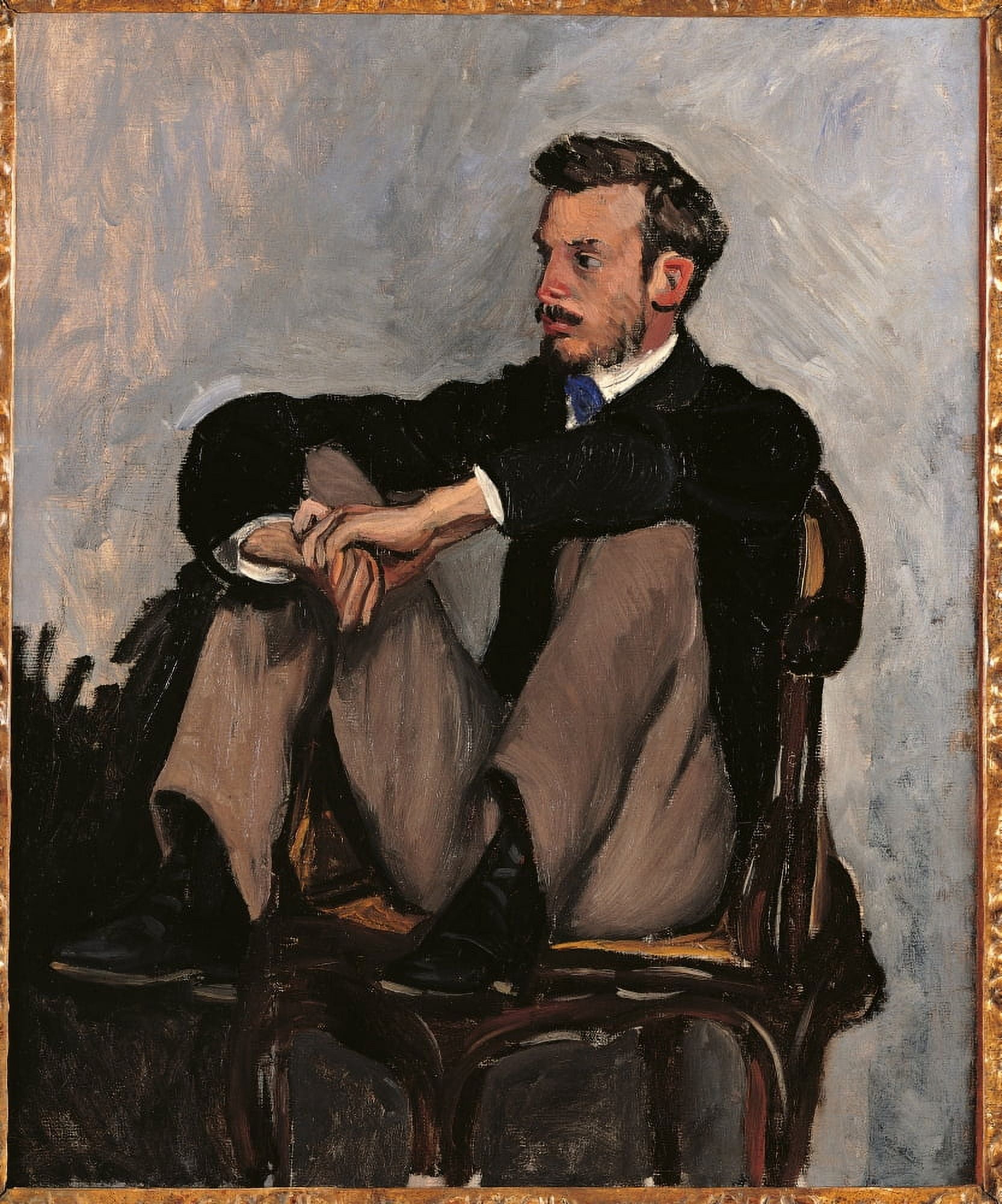 Portrait Of Renoir Canvas Art - (18 x 24)