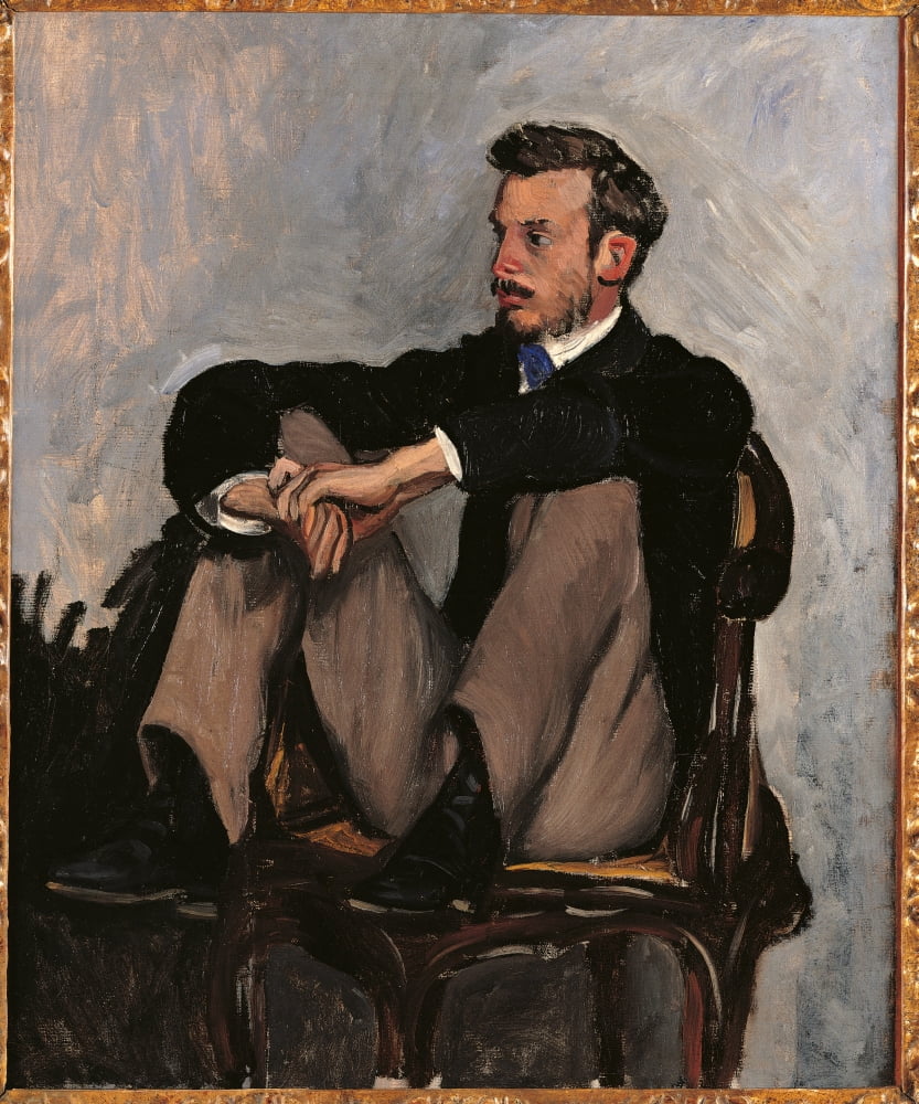 Portrait Of Renoir Canvas Art - (24 x 36)