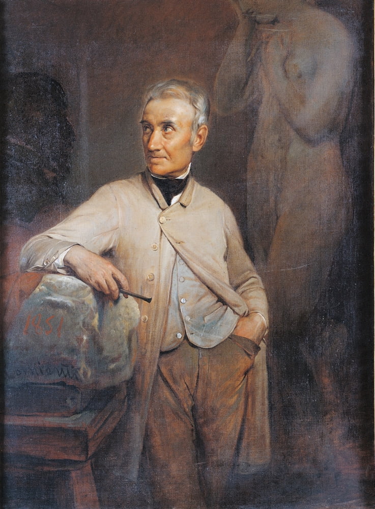 Portrait Of Rinaldo Rinaldi Canvas Art - (18 x 24)