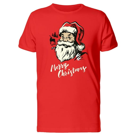 Portrait Of Santa Claus Tee Men's -Image by Shutterstock