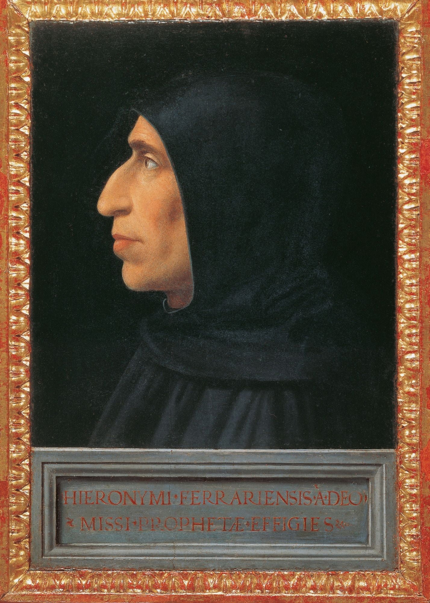Portrait Of Savonarola Canvas Art -  (24 x 36)