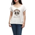 thumbnail image 1 of Portrait Of Slow Loris Print 100% Cotton Fashion Plus Size T-shirt Tee WTS_01 S, 1 of 1