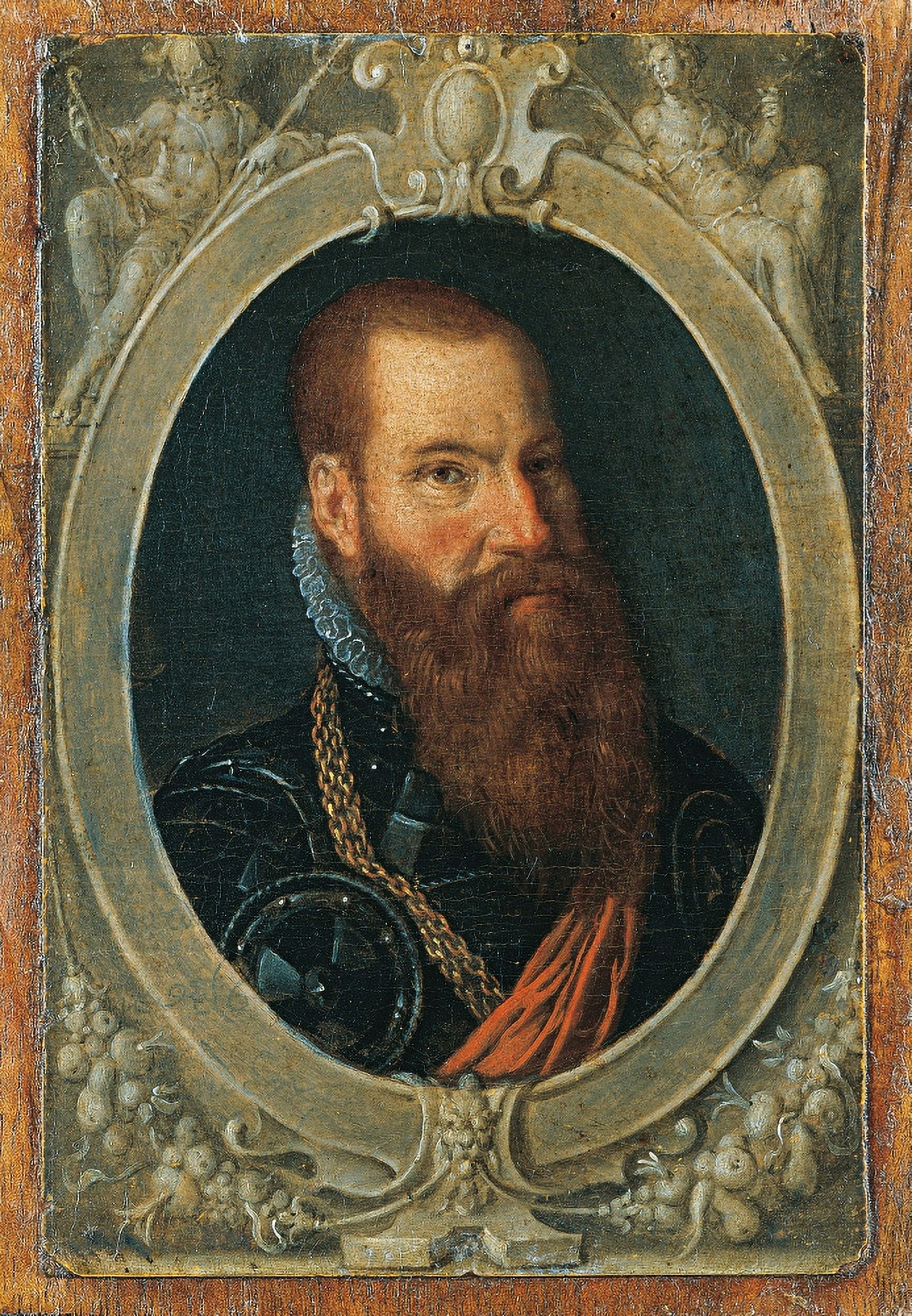 Portrait Of Steven De Witt Canvas Art - (24 x 36)