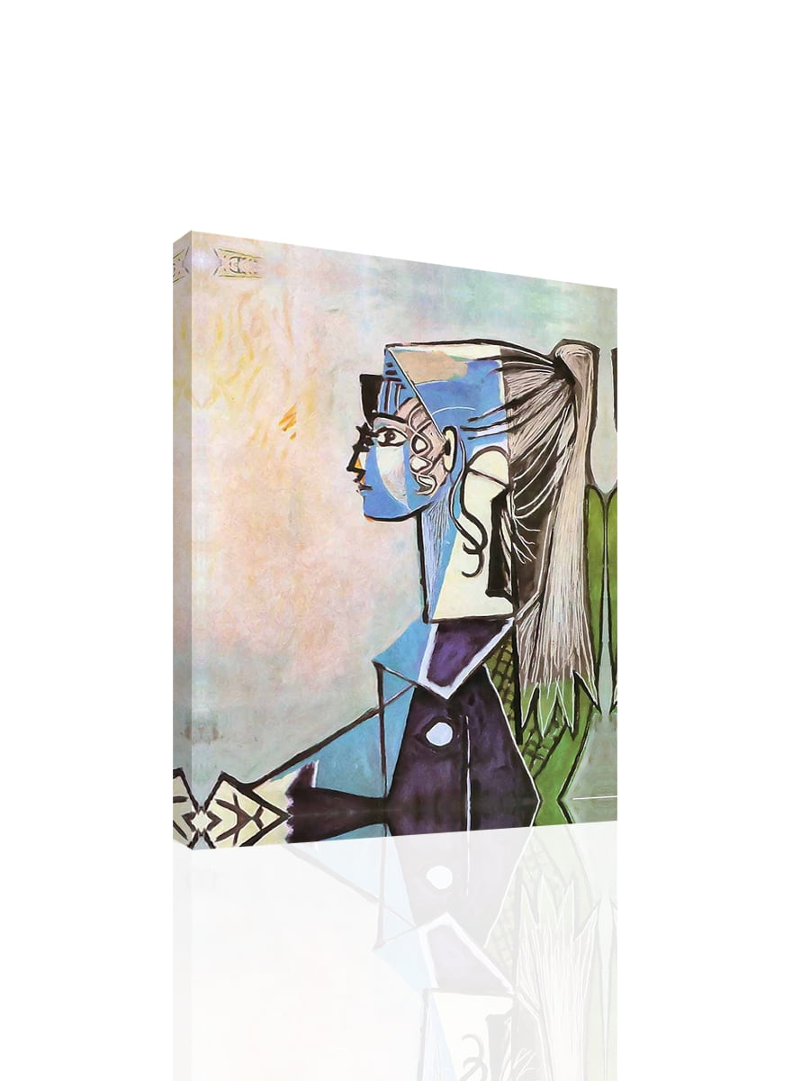 Portrait Of Maya, Picasso - Canvas OR Print Wall Art\, image size:900x1200