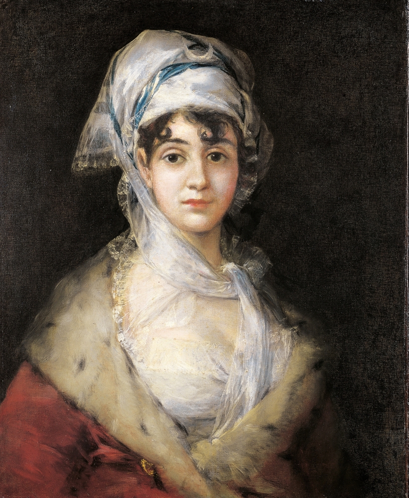 Portrait Of The Actress Antonia De Zarate Canvas Art - (18 x 24)