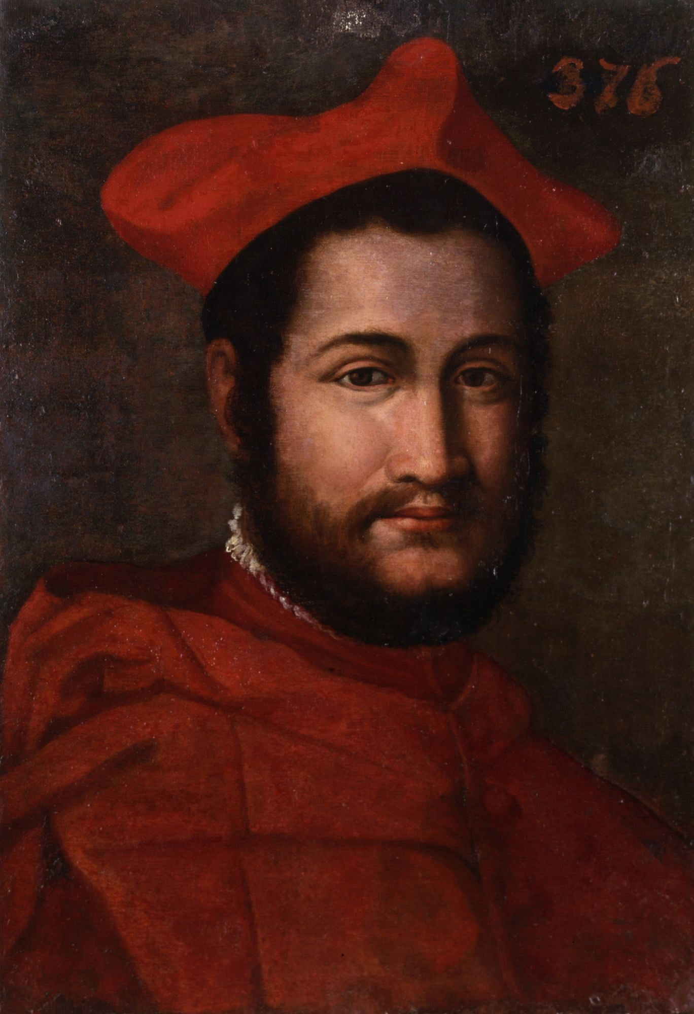 Portrait Of The Cardinal Saint Angel Canvas Art - (24 x 36)