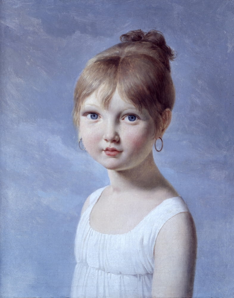 Portrait Of The Daughter Canvas Art - (18 x 24)