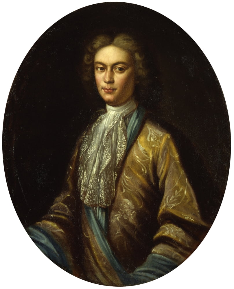 Portrait Of The Marquis Pietro Paolo Luigi Biumi Canvas Art - (18 x 24)