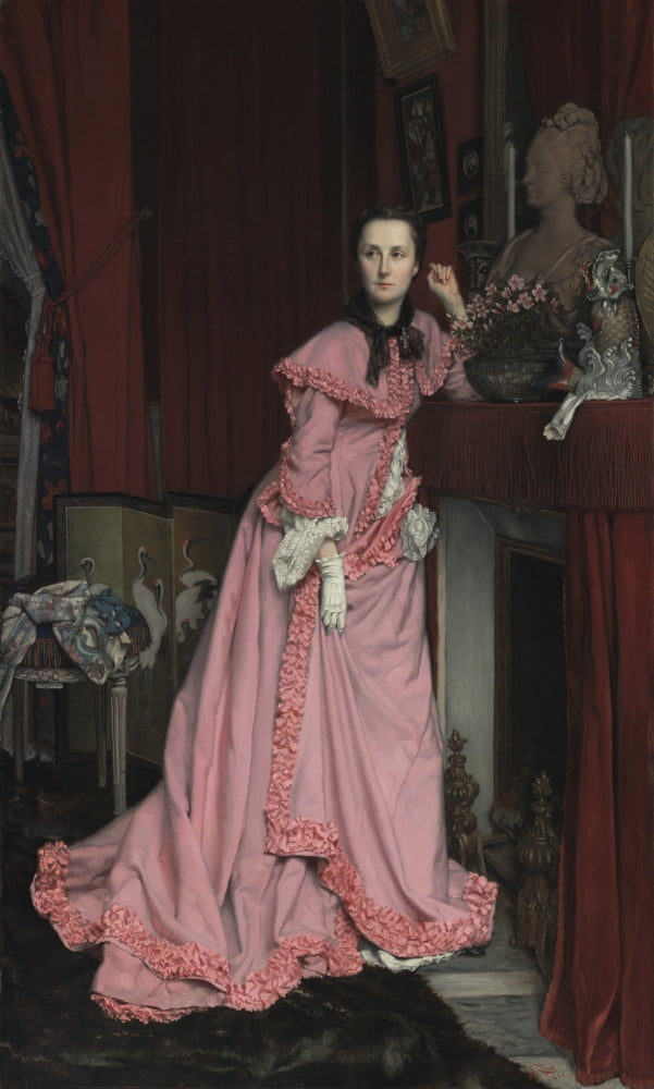 Portrait Of The Marquise De Miramon Canvas Art - (18 x 24)