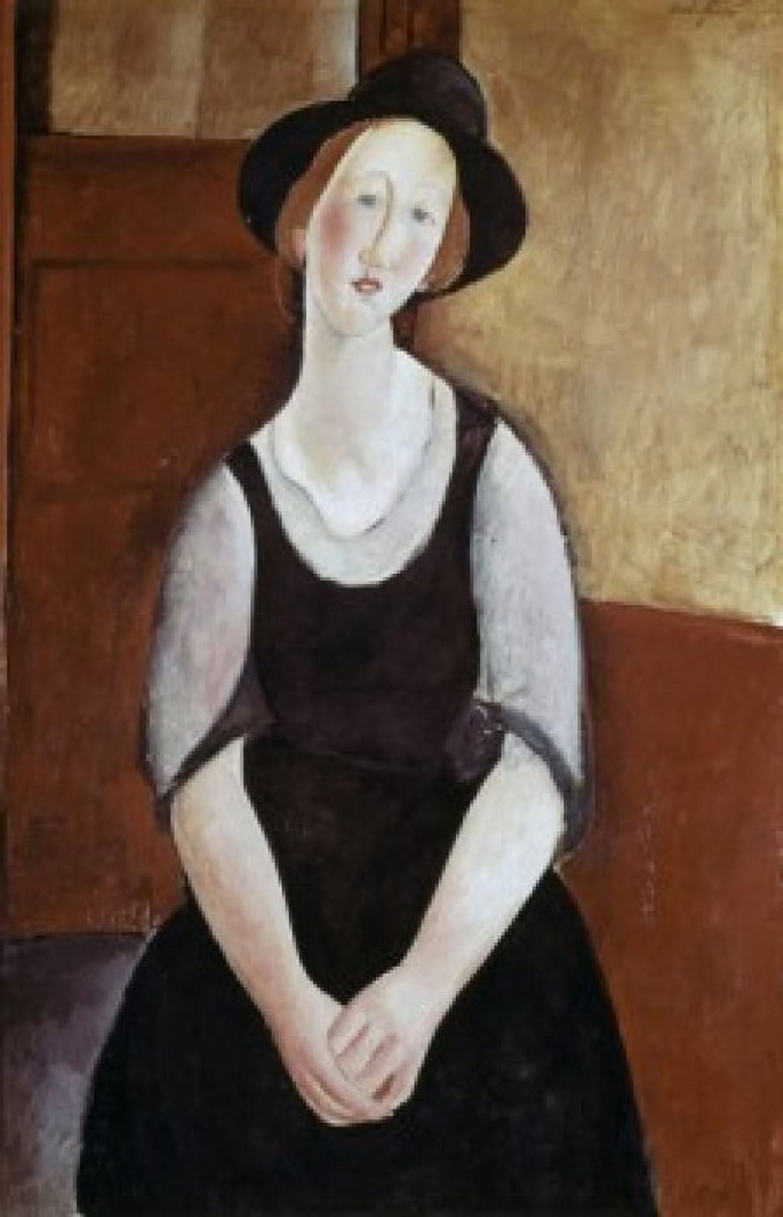 Portrait Of Thora Klinckowstrom Amedeo Modigliani (1884-1920 Italian) Canvas Art - Amedeo Modigliani (24 x 36)
