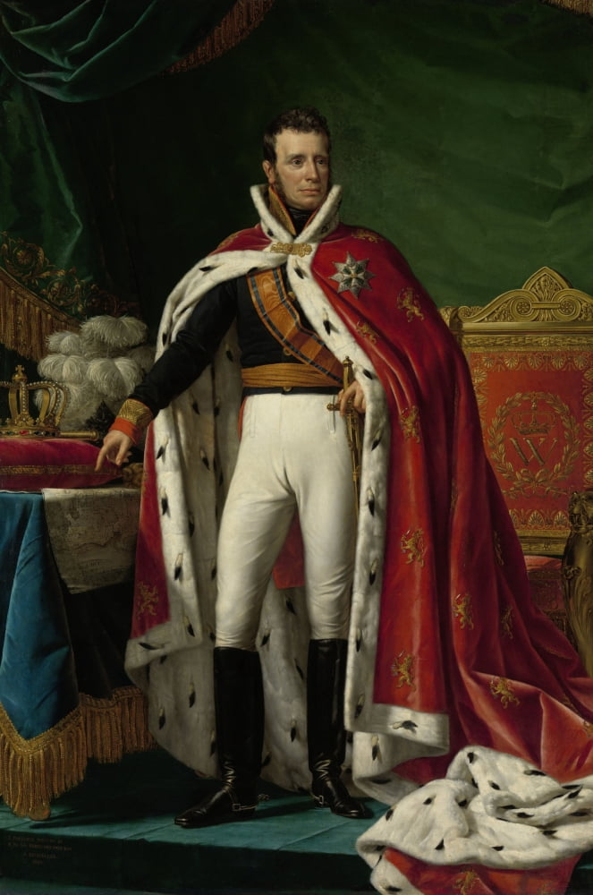 Portrait Of William I Canvas Art - (24 x 36)