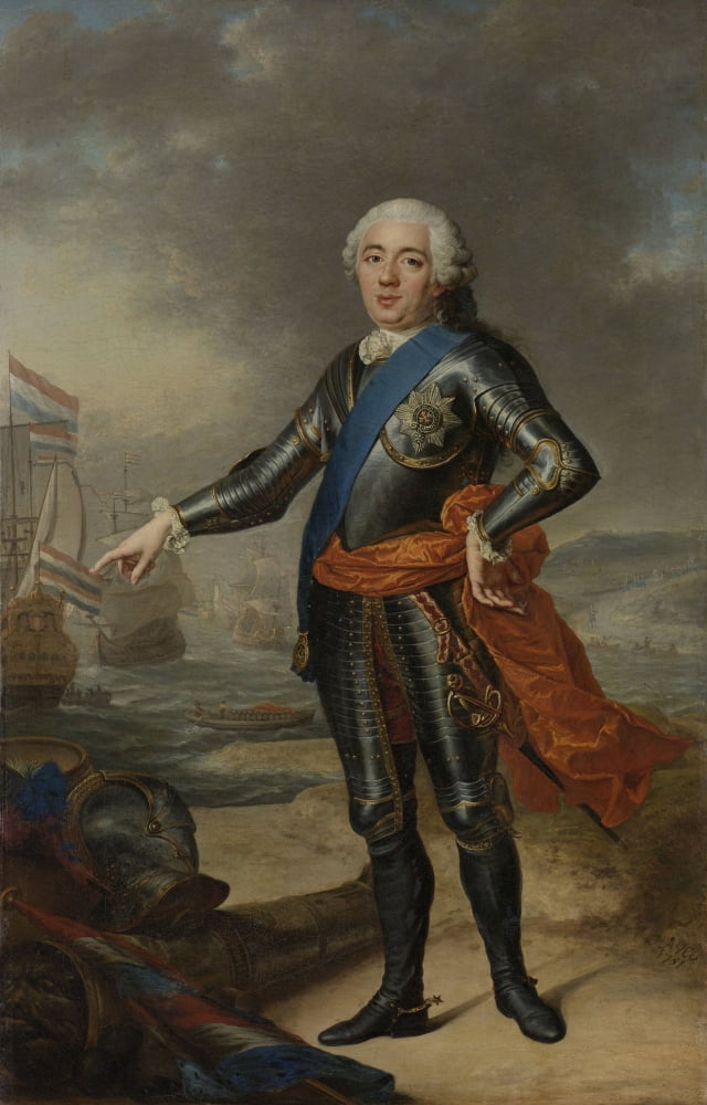 Portrait Of William Iv Canvas Art - (18 x 24)