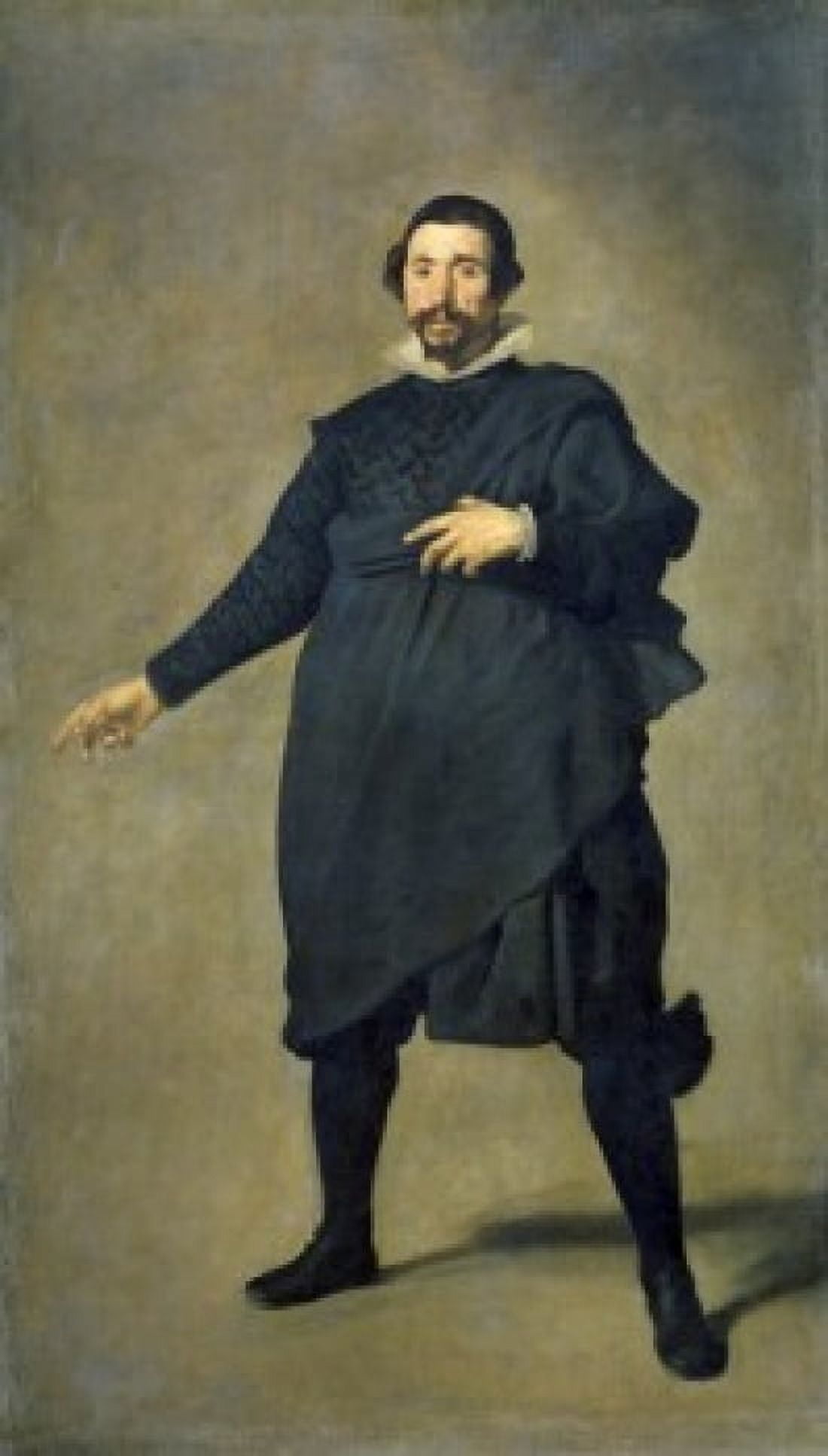 Portrait of Pablo from Valladolid by Diego Velazquez oil on canvas Circa 1635 (1599-1660) Spain Madrid Museo del Prado Canvas Art - Diego Velazquez (18 x 24)