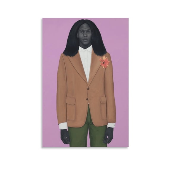 Portrait Painter Amy Sherald Painting Art Poster (1) Art Poster Canvas Painting Decor Wall Print Photo Gifts Home Modern Decorative Posters 20x30inch(50x75cm)