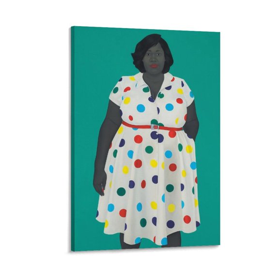 Amy Sherald-The Girl Next Door (2019) Wall Art Poster Gifts Bedroom Prints Home Decor Hanging Picture Canvas Painting Posters 24x36inch(60x90cm)