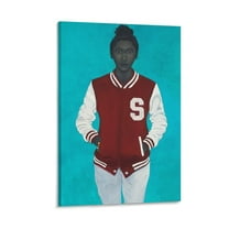 Portrait Painter Amy Sherald Painting Art Poster (2) Art Poster Canvas Painting Decor Wall Print Photo Gifts Home Modern Decorative Posters 12x18inch(30x45cm)