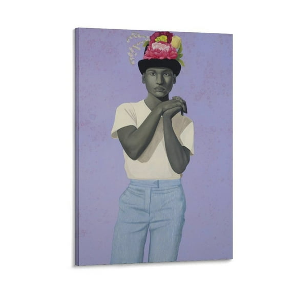 Portrait Painter Amy Sherald Painting Art Poster (27) Posters Wall Art Painting Canvas Gift Living Room Prints Bedroom Decor Poster Artworks 24x36inch(60x90cm)