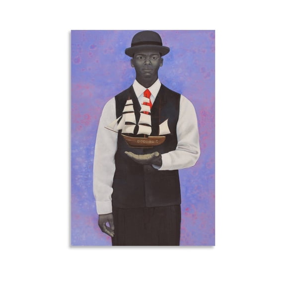 Portrait Painter Amy Sherald Painting Art Poster (39) Posters Art Print Wall Photo Paint Poster Hanging Picture Family Bedroom Decor Gift 24x36inch(60x90cm)