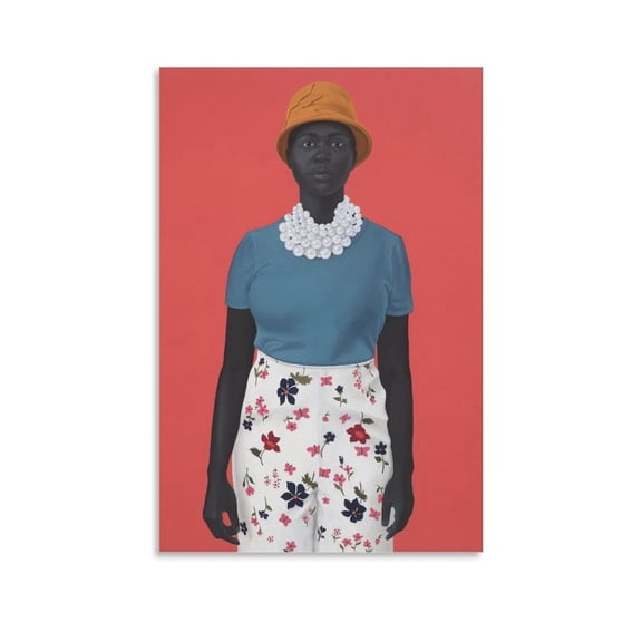 Portrait Painter Amy Sherald Painting Art Poster (41) Poster Decorative Painting Canvas Wall Art Living Room Posters Bedroom Painting 24x36inch(60x90cm)