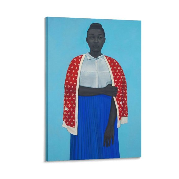 Portrait Painter Amy Sherald Painting Art Poster (51) Wall Art Poster Scroll Canvas Painting Picture Living Room Decor Home 24x36inch(60x90cm)